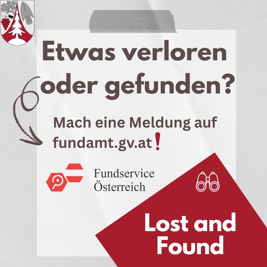 Eine Werbung für den Fundservice in Österreich mit dem Fundservice Osterreich Logo und einem Fernglas-Symbol.