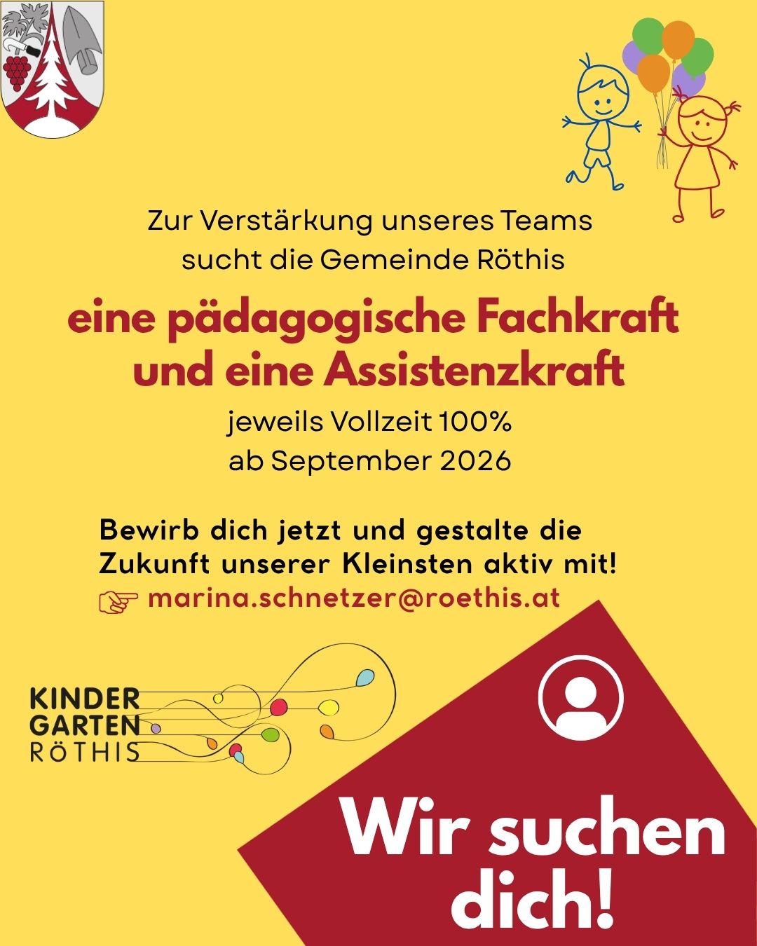 Rothis community seeks to strengthen its team by hiring a pedagogical specialist and an assistant, both full-time starting September 2026. Apply now to shape the future of our children!