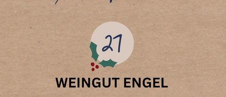 Adventsfenster von Tischener. 27. Dezember, 13:00 Uhr: ‚Engel Wein & Feelgood‘ | Weihnachtsliche Vorfreude mit Glühwein und Apfelstrudel von Andreas Tischherd.