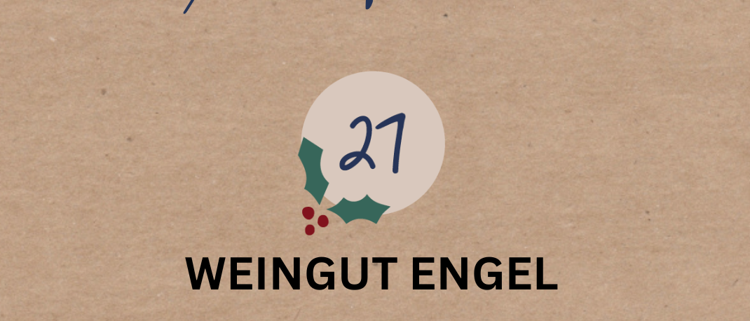 Adventsfenster von Tischener. 27. Dezember, 13:00 Uhr: ‚Engel Wein & Feelgood‘ | Weihnachtsliche Vorfreude mit Glühwein und Apfelstrudel von Andreas Tischherd.