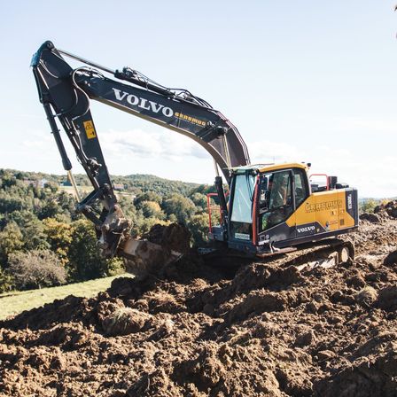 Bild enthält, Soil, Machine, Bulldozer