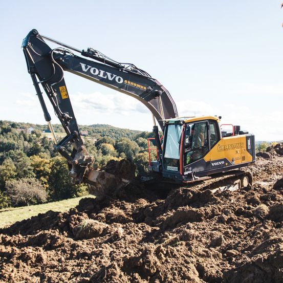 Bild enthält, Soil, Machine, Bulldozer