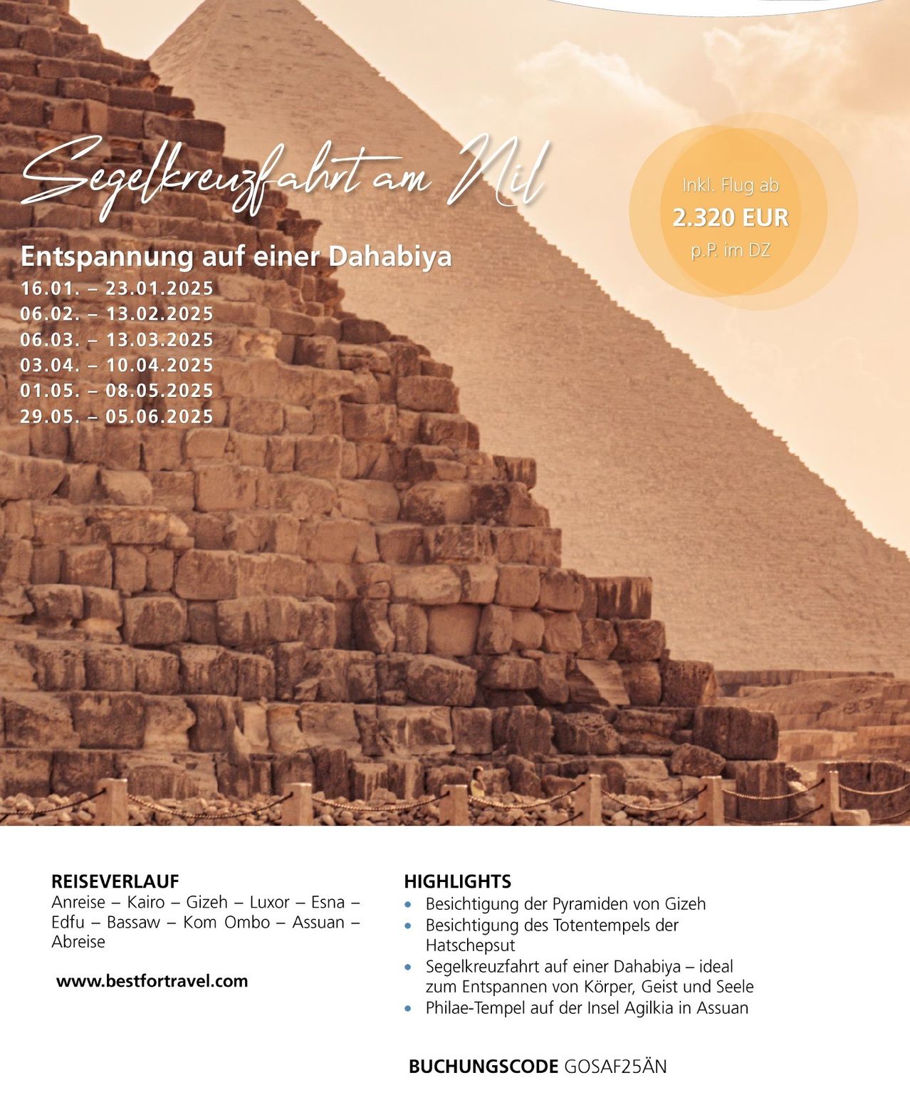 Bild enthält, Advertisement, Poster, Architecture, Building, Pyramid