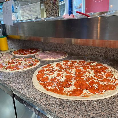 Bild enthält, Food, Pizza