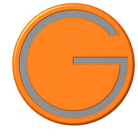 Das Logo einer Firma namens 'Rubostoffprufung' mit einem orangefarbenen Kreis und grauem Text auf weißem Hintergrund.