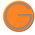 Das Logo einer Firma namens 'Rubostoffprufung' mit einem orangefarbenen Kreis und grauem Text auf weißem Hintergrund.