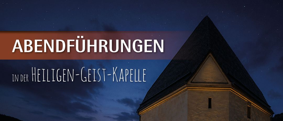 Im Jahr 2026 finden Abendführungen in der Heiligen-Geist-Kapelle statt. Keine Anmeldung erforderlich, Eintritt frei.