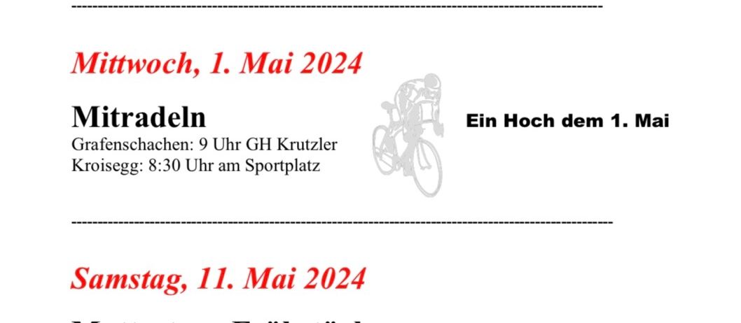 Bild enthält, Advertisement, Poster, Text, Machine, Wheel, Menu, Bicycle