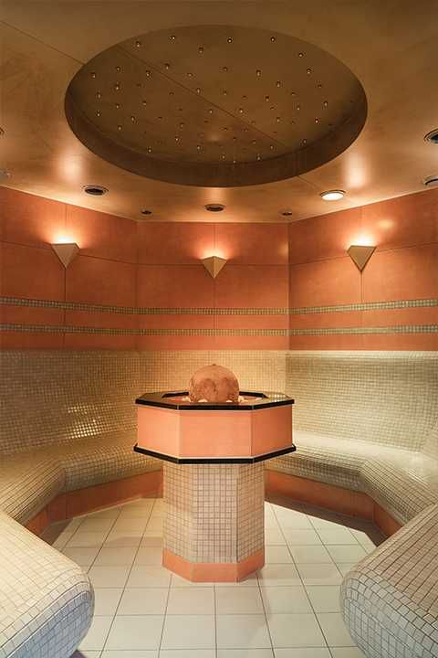 Bild enthält, Bed, Furniture, Sauna