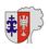 Baumgartenberg-Logo. Bild enthält, Person, Symbol, Armor, Logo, Face, Head
