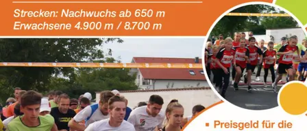 Plakat für die Tour 2026 Veranstaltung am Unterpetersdorfer Feuerwehrhaus am 26.09.2026. Es zeigt eine Gruppe von Läufern in einem Rennen mit Distanzen und Tipps für Teilnehmer.