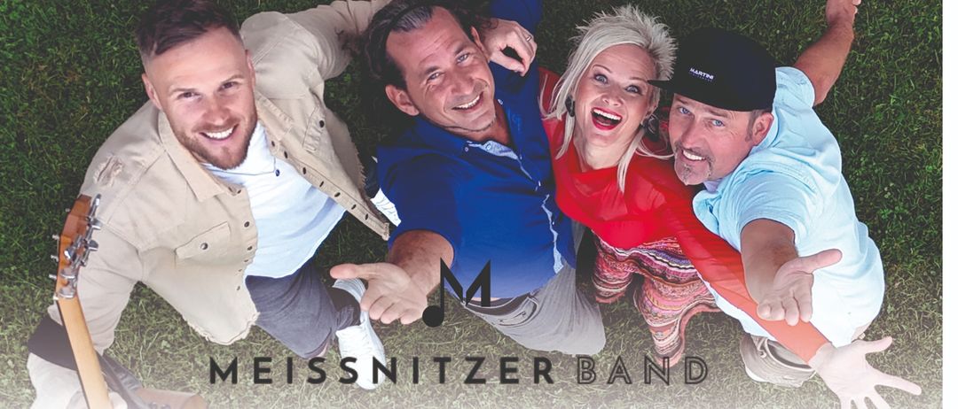 Plakat für das 1. Tieschener Sommerkonzert mit der Meissnitzer Band am 13. Juni 2026, Beginn 20:00 Uhr. Eintritt frei - Spenden erwünscht.