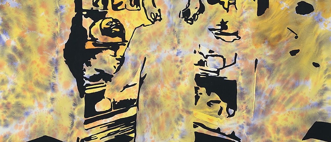 Bild enthält, Art, Modern Art, Painting, Person, Face, Head