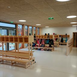 Image contains, Floor, Flooring, Plywood, Wood, Building, Hospital, Furniture, Indoors, Interior Design, Handbag