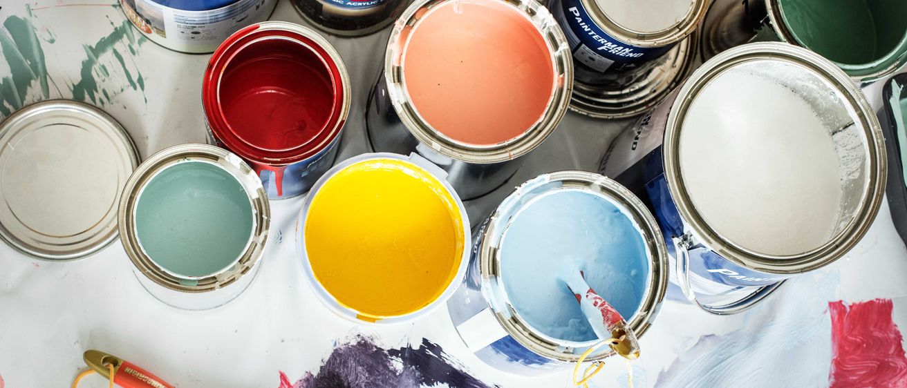 Bild enthält, Paint Container, Brush, Device, Tool, Cup, Can, Tin, Food, Ketchup