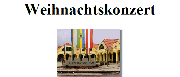 Weihnachtskonzert