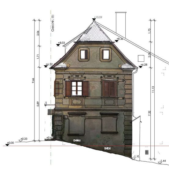 Bild enthält, Architecture, Building, Chart, Plot, City, Housing, CAD Diagram, Diagram