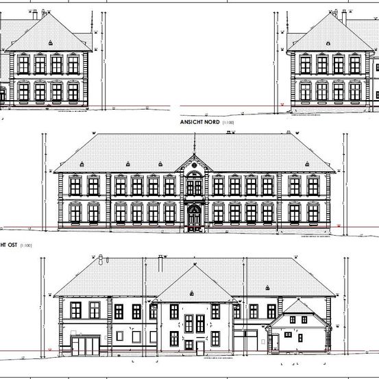 Bild enthält, Chart, Diagram, Plan, Plot, Architecture, Building, CAD Diagram