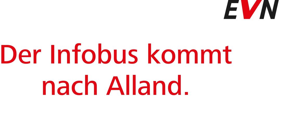 Ein Poster zeigt einen Bus, einen LKW und eine Straße. Ein roter Stift zeigt einen Ort um 13:00-15:00 am 25.09. Es gibt Texte über Batteriespeicher-Aktion, persönliche Beratung und eine Karte.