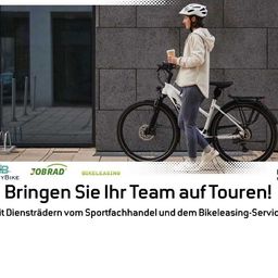 Bild enthält, Wheel, Bicycle, Adult, Female, Person, Woman, Helmet, Coat, Advertisement, Poster