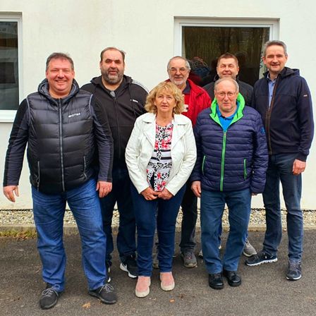 Bild von Vorstand ESV Jörgen u Ehrengäste 