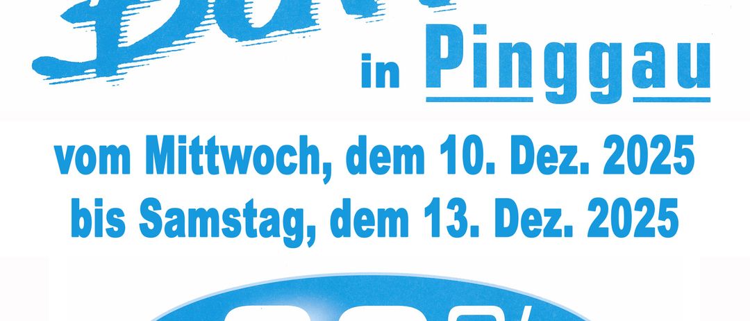 Ein Werbeposter für Bartsch in Pinggau bietet einen Rabatt von 20% von Mittwoch, dem 10. Dezember 2025, bis Samstag, dem 13. Dezember 2025, was einem Preisnachlass von 16,67% vom tatsächlichen Verkaufspreis entspricht.