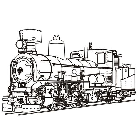 Bild enthält, Locomotive, Railway, Train, Transportation, Vehicle, Engine, Machine, Motor, Wheel, Steam Engine