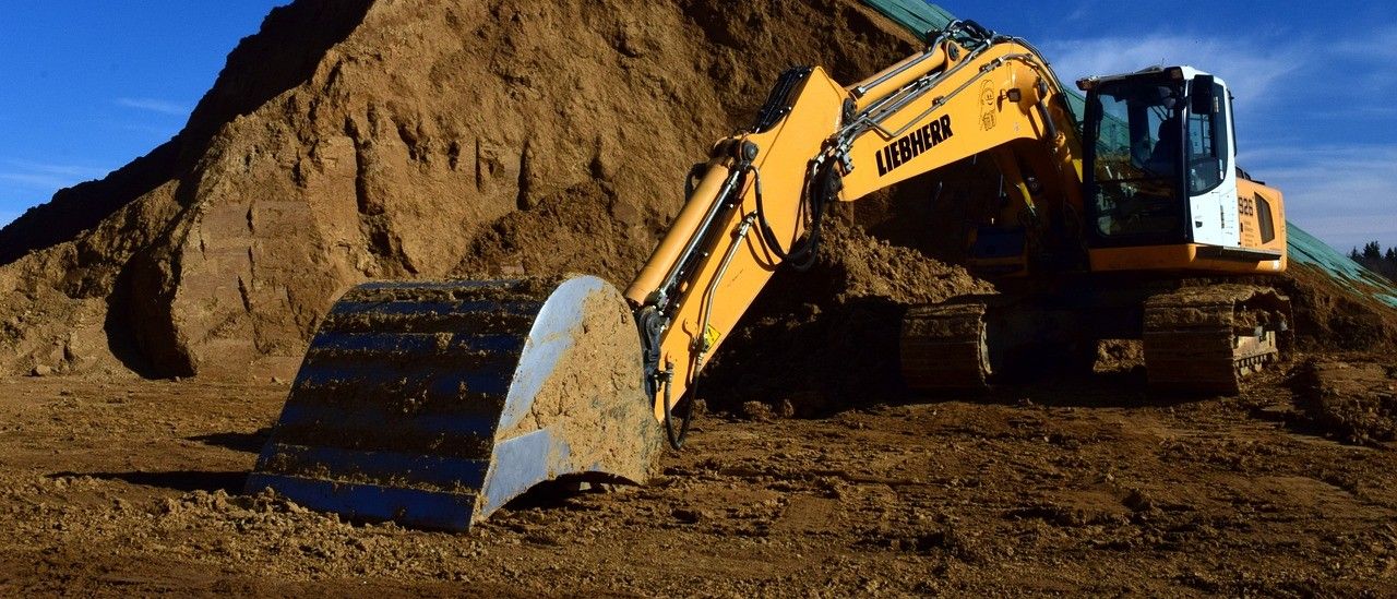 Soil, Machine, Bulldozer, Person