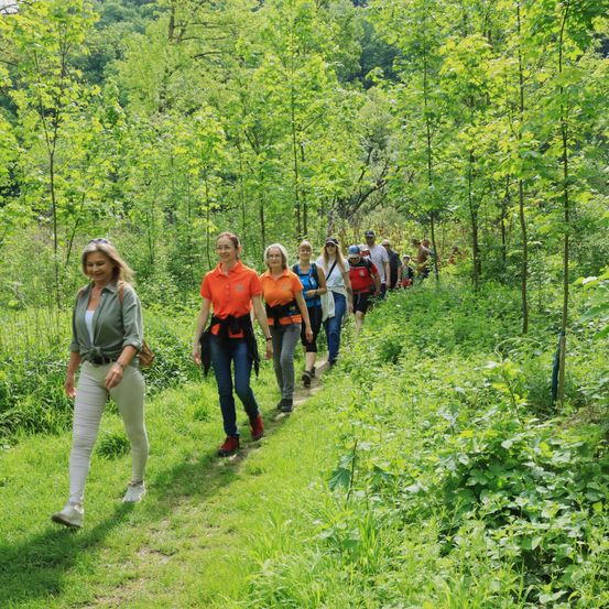 Bild enthält, Person, Walking, Hiking, Nature, Outdoors, Vegetation, Shoe, Female, Girl, Teen