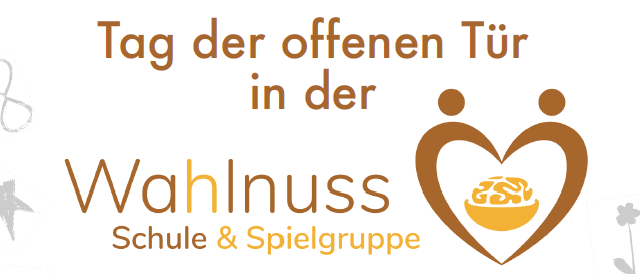 Ein Tag der offenen Tür in der Wahlnuss Schule & Spielgruppe. Kinder von 3 bis 15 Jahren sind am Mittwoch, 2. Juli, von 09:00 bis 12:00 Uhr willkommen.