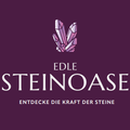 Edle Steinoase * Schmuck, Mineralien, Fossilien, Zimmerbrunnen-Logo