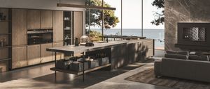 Bild enthält, Indoors, Interior Design, Furniture, Living Room, Floor, Home Decor, Flooring, Rug, Kitchen, Couch