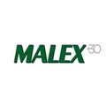 Das Bild zeigt das Markenlogo von Malex, wobei der Schriftzug 'Malex' in fettem grünem Schriftstil mit einem kleinen '30' darüber zentral auf einem weißen Hintergrund platziert ist.