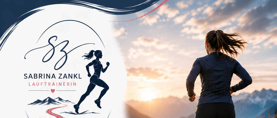 Ein Flyer für Lauftraining für Frauen, der Vorteile wie verbessertes Tempo, Motivation und Outdoor-Training hervorhebt. Es enthält Details wie Startdatum, Trainingszeit, Treffpunkt und Kosten.