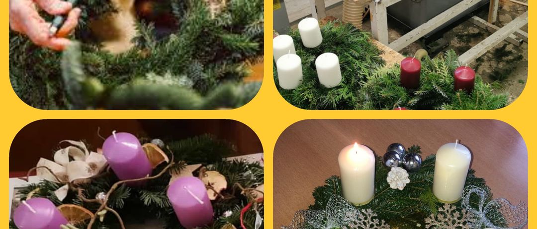 Bild enthält, Candle, Wreath, Balloon