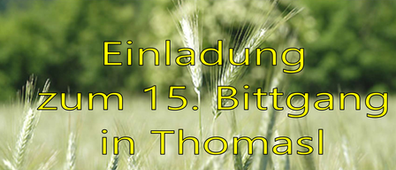 Einladung um 15. Bitte nach Thomas.