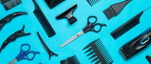 Bild enthält, Scissors, Brush, Device, Tool