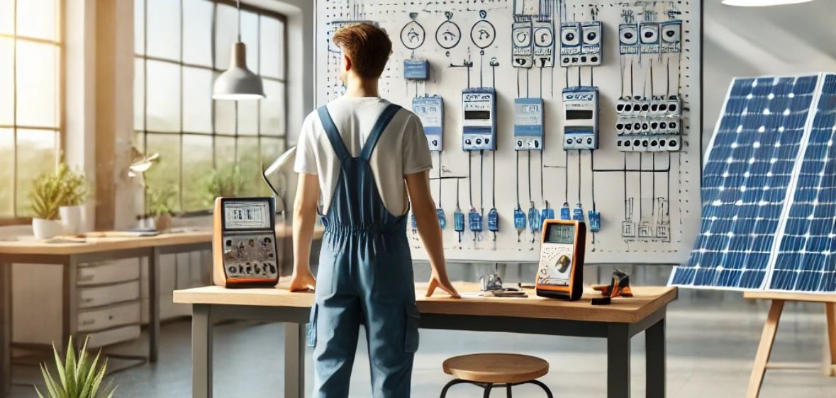 Bild enthält, Furniture, Table, Desk, Boy, Male, Person, Teen, Clothing, Pants
