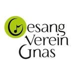 Das Bild zeigt ein Logo für 'Essang Verein Gnas' mit einem grünen Musiknotensymbol und dem Text 'Essang Verein Gnas' in fetter schwarzer Schrift.