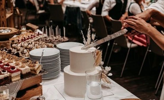 People, Person, Sword, Adult, Male, Man, Hanukkah Menorah, Party, Food, Wedding Cake