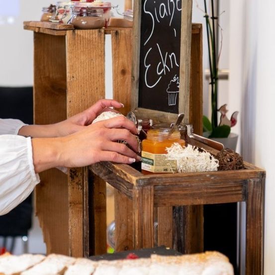 Wood, Person, Bread, Food, Blackboard, Chopping Board, Plant