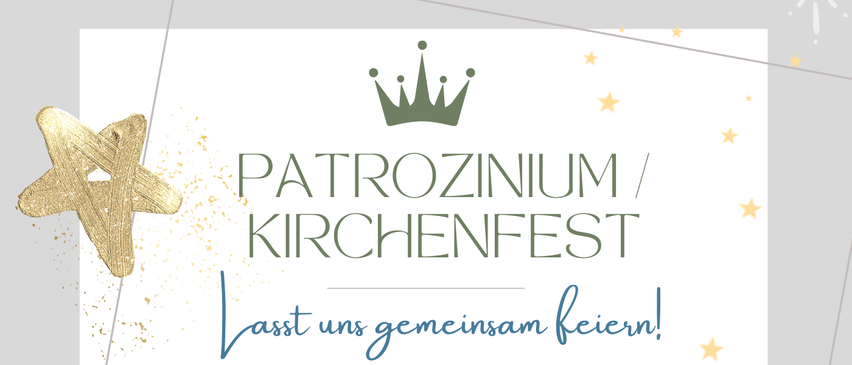 Plakat für Patrozinium/Kirchenfest-Veranstaltung. Geplant für Sonntag, 11. Januar 2026, um 09:30 Uhr in der Kath. Kirche Balgach. Mit Bischof Beat Grögli. Die Aufführung beinhaltet die Toggenburger Messe 'Juchet und singed' von Peter Roth. Musikalische Begleitung durch die Schwestern von Küßnacht, Solveig Röhr als Sopran-Solistin. Gesamtleitung: André Vitek. Einladung zum anschließenden Aperitif im Frongarten.