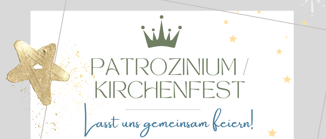 Plakat für Patrozinium/Kirchenfest-Veranstaltung. Geplant für Sonntag, 11. Januar 2026, um 09:30 Uhr in der Kath. Kirche Balgach. Mit Bischof Beat Grögli. Die Aufführung beinhaltet die Toggenburger Messe 'Juchet und singed' von Peter Roth. Musikalische Begleitung durch die Schwestern von Küßnacht, Solveig Röhr als Sopran-Solistin. Gesamtleitung: André Vitek. Einladung zum anschließenden Aperitif im Frongarten.