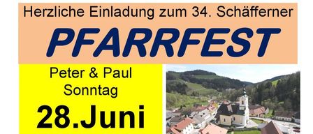 Peter & Paul Sonntag am 28. Juni 2026. Gottesdienst um 10:00 Uhr, danach Frühstück um 11:00 Uhr. Tanz & Akrobatik mit Kindern und Teens um 14:00 Uhr. Gehostet von Matthias & Florian. Wir freuen uns auf Ihren Besuch.