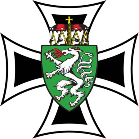 Bild enthält, Armor, Emblem, Symbol, Shield, Person