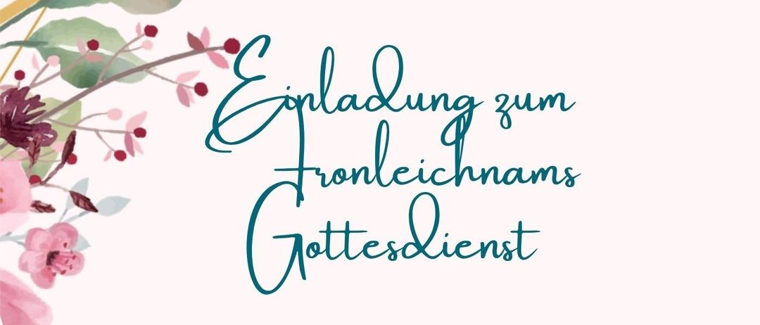 Einladung zum Gottesdienst am 06. Juni 2026 um 09:30 Uhr mit anschließender Agape. Bei schönem Wetter im Innenhof, bei schlechtem Wetter im Foyer/Kapelle. Wir freuen uns auf viele Mitfeiernde!