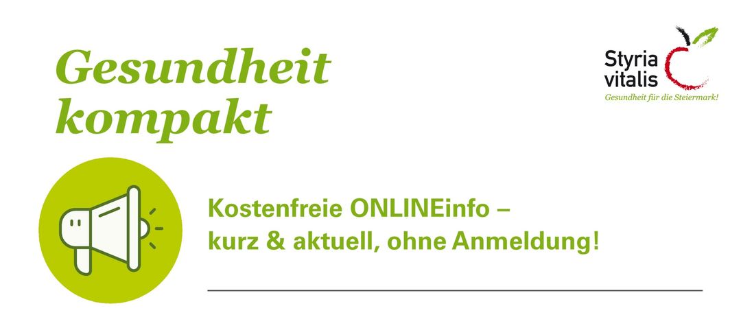 Plakat für die Trockenjanuar-Veranstaltung von Gesundheit kompakt. Es bietet eine kostenlose Online-Info-Sitzung mit Bianca Heppner vom Gesundheitsfonds Steiermark, die über die Kunst des verantwortungsvollen Trinkens spricht. Die Veranstaltung findet am 13. Jänner 2026 von 18:30 bis 19:00 Uhr statt.