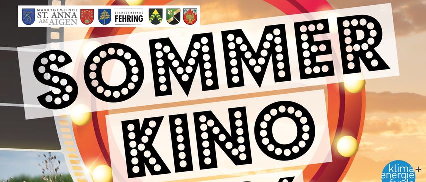 Ein Plakat für das Sommerkino 2026 mit 'Wurzeln des Überlebens'. Es zeigt ein Bild einer Frau, eines Mannes und einer Tomate, mit dem Datum und der Uhrzeit vom 31. Juli 2026 um 20:00 Uhr.