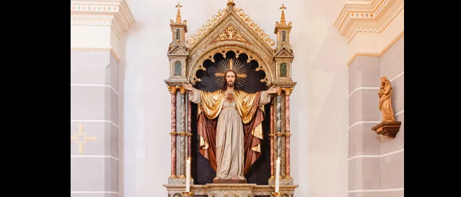 Altar, Architecture, Building, Church, Prayer, Indoors, Person