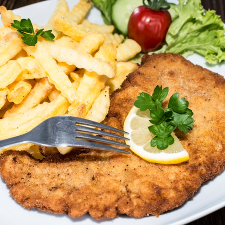 Bild enthält, Cutlery, Fork, Food, Food Presentation, Plate